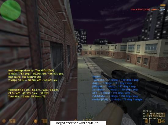 JUCATORII DIN TOP - LOCUL 1 - Tot eu dupa ce am facut 7 jucatori buni pe - Serverul de Counter-Strike 1.6
