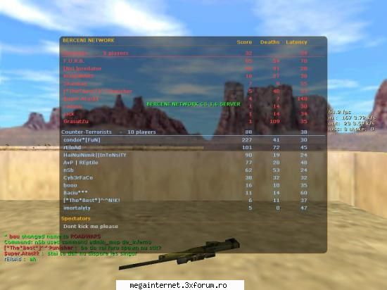 JUCATORII DIN TOP - LOCUL 1 - Heheheheh mai pun 1 ..asta e facut pe 1 - Serverul de Counter-Strike 1.6